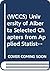(WCCS) University of Alberta Selected Chapters from Applied Statistics and Probability for Engineers