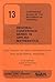 The Theory of Best Approximation and Functional Analysis by Ivan Singer
