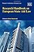 Research Handbook on European State Aid Law (Research Handbooks in European Law series)