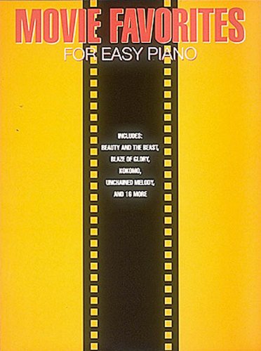 Movie Favorites for Easy Piano (Paperback)