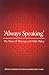 Always Speaking: The Treaty of Waitangi and Public Policy