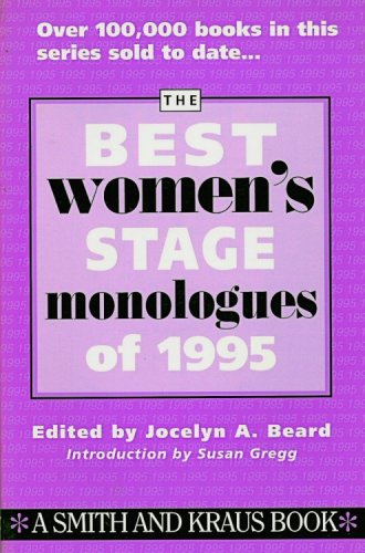 The Best Women's Stage Monologues of 1995 (Paperback)