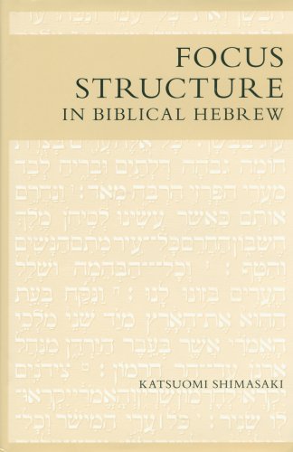 Focus Structure in Biblical Hebrew: A Study of Word Order and Information Structure (Hardcover)