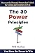 The 30 Power Principles: You Have the Power to Win