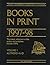 Books in Print 1997-98