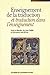 Enseignement de la traduction et traduction dans l'enseignement by Jean Delisle