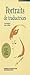Portraits de Traductrices (Regards Sur La Traduction) by Jean Delisle