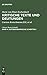 Autobiographische Schriften I: Meine Kinderjahre. Aus meinen Kinder- und Lehrjahren (Kritische Texte und Deutungen, Band 4) (German Edition)