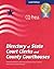 Directory of State Court Clerks & County Courthouses 2008: State Court Clerks - County Courthouses - State Court Web Sites (Formerly Want's Directory of State Court Clerks and County Courthouses)
