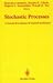Stochastic Processes: A Festschrift in Honour of Gopinath Kallianpur