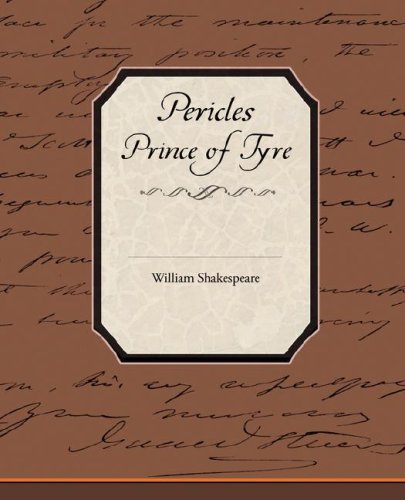 Pericles Prince of Tyre
