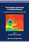 Residual Stresses VII (Materials Science Forum)