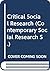 Critical Social Research