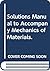 Solutions Manual to Accompa...