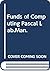Funds of Computing Pascal Lab.man.