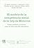 El modelo de la competencia social de la Ley de Menores (Spanish Edition)