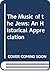 The Music of the Jews: An Historical Appreciation