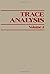 Trace Analysis. Volume 2