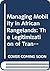 MANAGING MOBILITY IN AFRICAN RANGELANDS THE LEGITIMIZATION OF TRANSHUMANCE (State of the World's Forests)