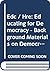 Edc / Hre: Educating for Democracy - Background Materials on Democratic Citizenship and Human Rights Education for Teachers (2011)