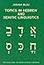 Topics in Hebrew and Semitic Linguistics