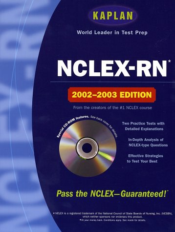 Kaplan NCLEX-RN with CD-ROM, 2002-2003 (Paperback)