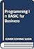 Programming in BASIC for business by Bruce Bosworth