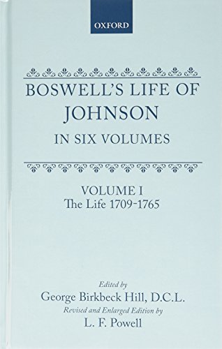 Life of Johnson, Vols 1-4