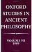 Oxford Studies in Ancient P...