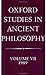 Oxford Studies in Ancient Philosophy, Vol 7: 1989