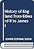 A History of England from Edward II to James I