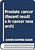 Prostate cancer by William Duncan