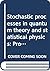 Stochastic processes in quantum theory and statistical physics: Proceedings of the international workshop held in Marseille, France, June 29-July 4, 1981 (Lecture notes in physics)