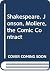 Shakespeare, Jonson, Molièr...