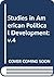 Studies in American Politic...