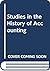 Studies in the History of Accounting