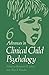 Advances in Clinical Child ...