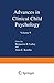 Advances in Clinical Child ...