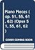 Piano Pieces (op. 51, 55, 6...