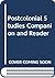 Postcolonial Studies Companion and Reader