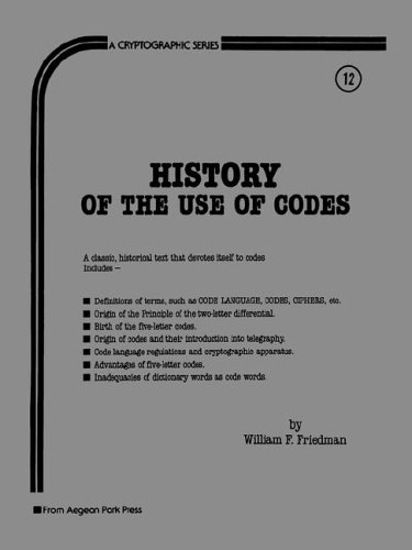 History of the Use of Codes (Hardcover)