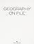 Geography On File: 2006 Update