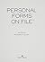 Personal Forms On File: 2005 Update (Facts On File Personal Forms)