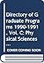 Directory of Graduate Progr...