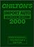 Chilton's Import Car Repair Manual 1996-2000