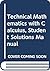 Technical Mathematics with Calculus, 3rd Edition