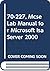 MCSE Lab Manual for ISA Ser...