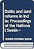 Dalits and land reforms in India: Proceedings of the National Seminar on Land Reforms and the Scheduled Castes, organized by Indian Social Institute, New Delhi on December 16-18, 1996