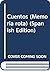 Cuentos (Memoria rota) by Martin De Ugalde