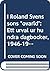 I Roland Svenssons "övärld": Ett urval ur hundra dagböcker, 1946-1960